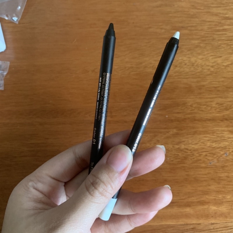 Chì Sáp Kẻ Mắt Đen/ Trắng Chống Nước Dạng Gọt 🔥 Waterproof Protection Eye Liner Pencil 🔥