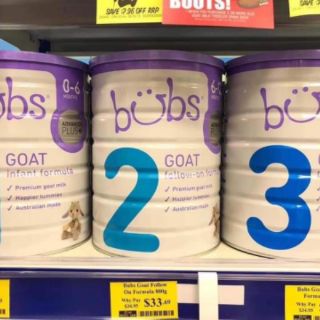 🐐🐐 Sữa Dê Bubs Úc số 1 800g 🐐🐐