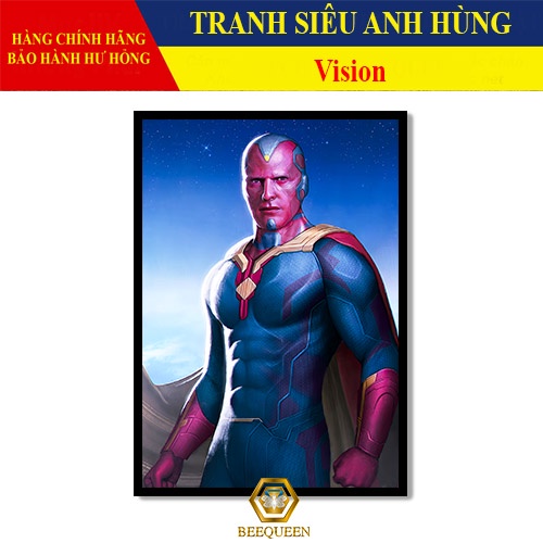 [MS1-25] Tranh Siêu Anh Hùng Vission