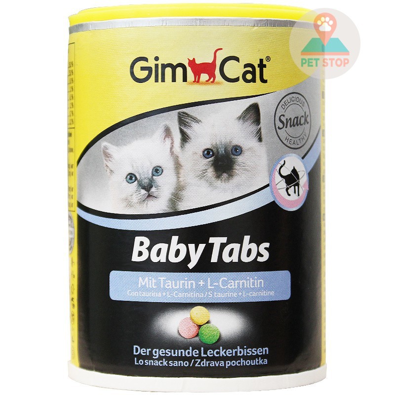 Vitamin cho mèo Gimcat Baby Tabs - 240 viên