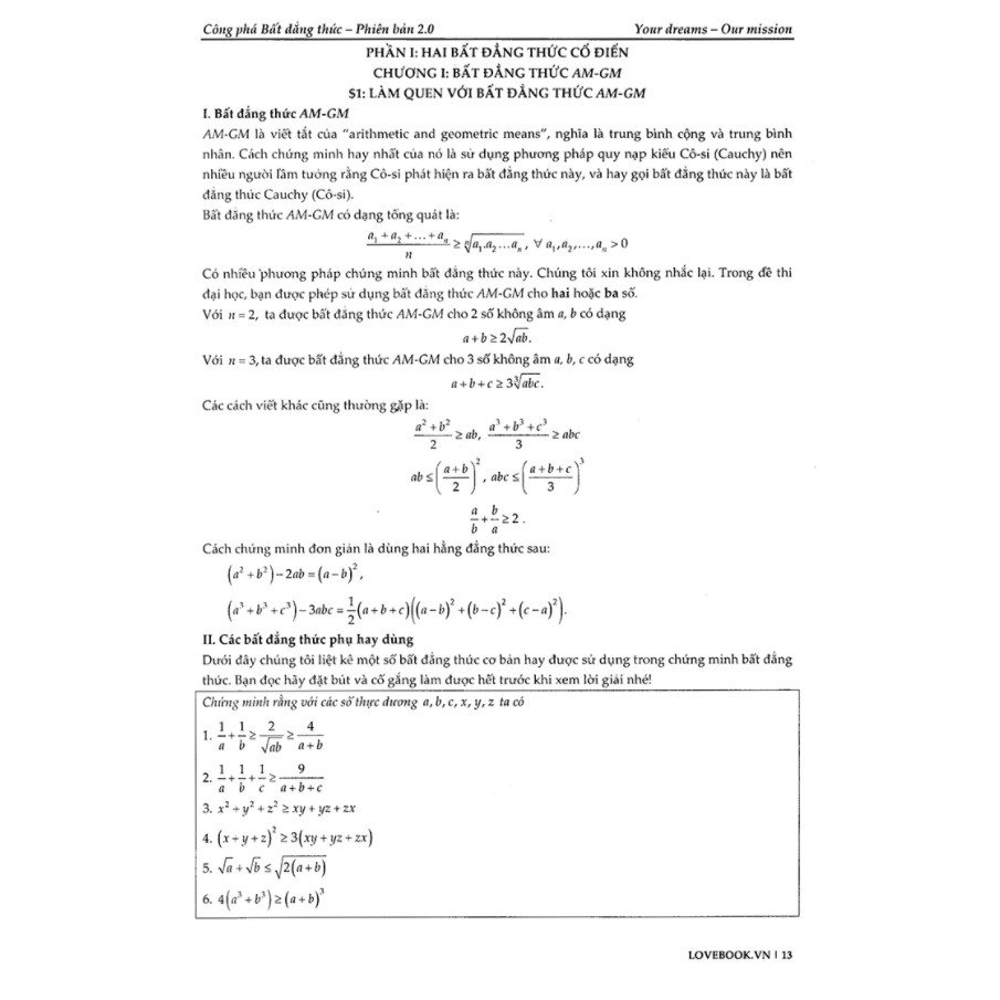 Sách - Công Phá Bất Đẳng Thức