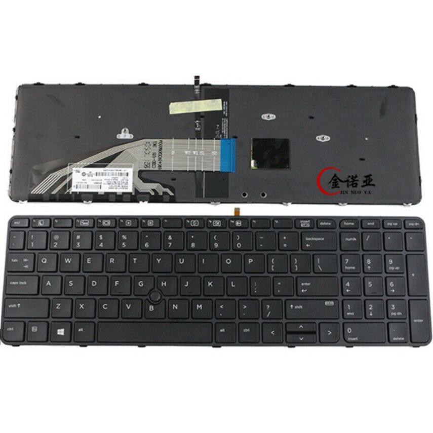 (KEYBOARD) BÀN PHÍM LAPTOP HP ZBOOK 15 G3 dùng cho Zbook 15 G3, 15 G4, Zbook 17 G3, 17 G4