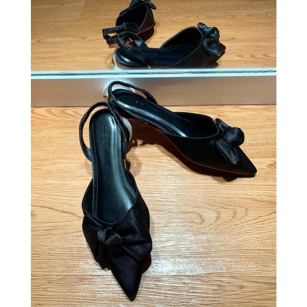 Giày Sandal Thời Trang Nơ Lụa Xinh Xắn, Rosa fashion SD-0299