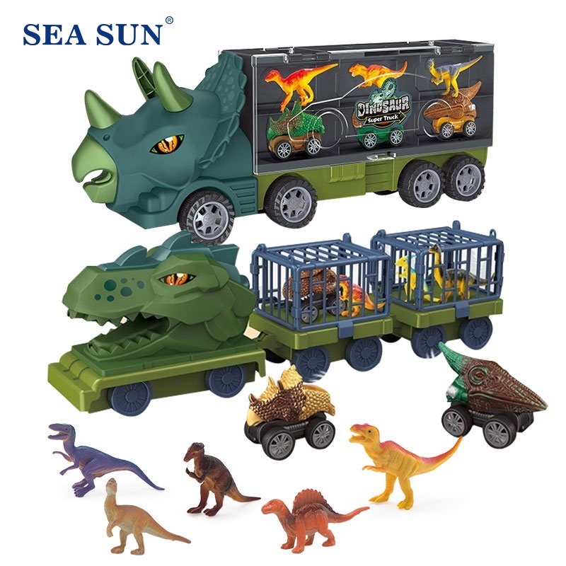 Đồ chơi xe khủng long SEA SUN TOYS cỡ lớn chống rơi dành cho bé trai