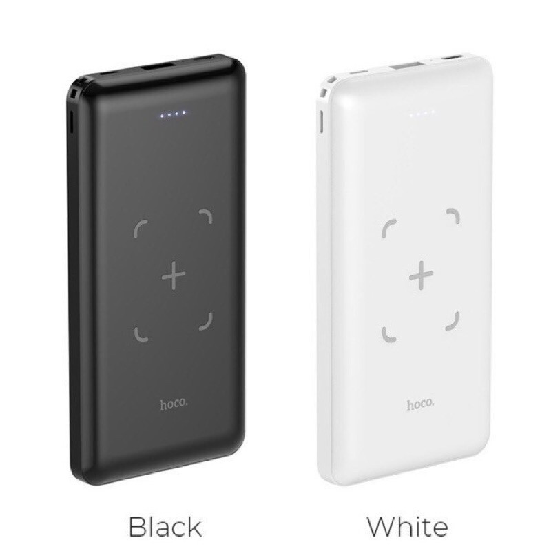 Pin sạc dự phòng không dây HoCo J50-10000mAh-30W-Đèn Led-Sạc nhanh cho IPhone 8 Plus/Xs/Xsmax/11/11 Promax/12/12 Promax