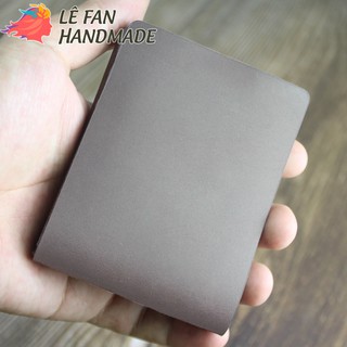 Ví da bò mini thiết kế đơn giản