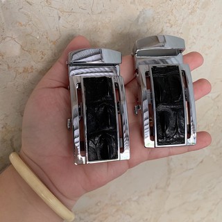 [HÀNG CÓ SẴN] Đầu Khoá Thắt Lưng Da Cá Sấu - 3.5cm
