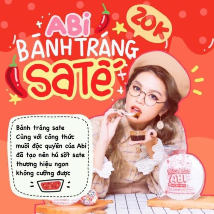 BÁNH TRÁNG ABI SATE MUA 2 BỊCH TẶNG 1 KHẨU TRANG