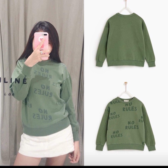 Áo nỉ zara