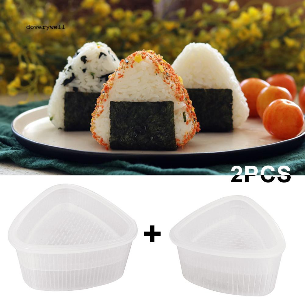 Bộ 2 khuôn làm cơm nắm onigiri tiện dụng