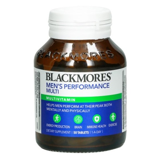 Viên Uống Hỗ Trợ Sức Khỏe Nam Giới Blackmores Men’s Performance Multi Vitamin (Lọ 50 Viên)