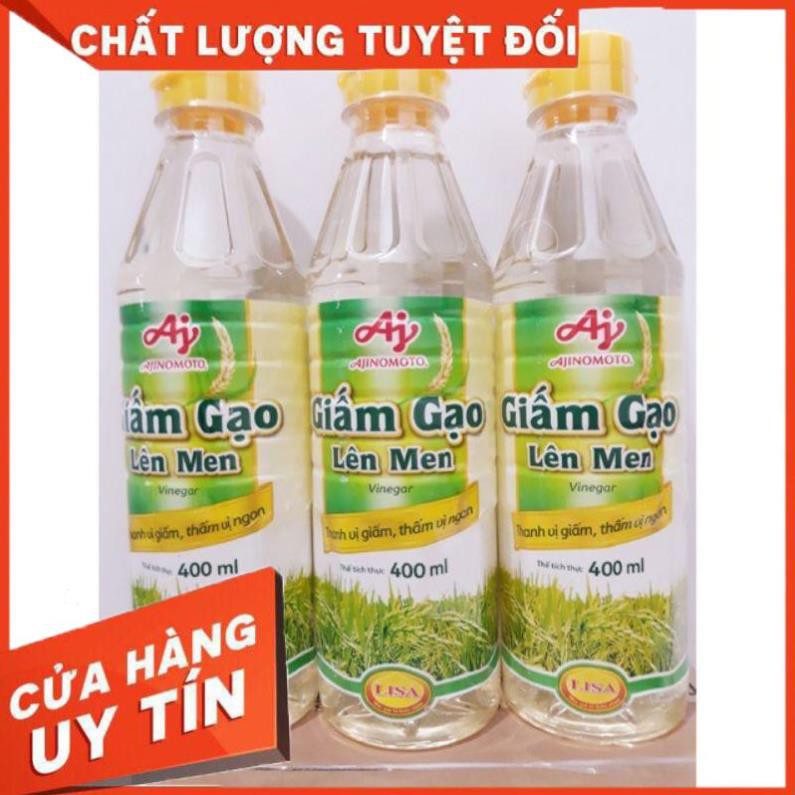 Giấm gạo lên men 400ml