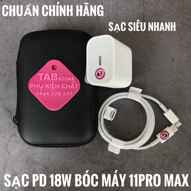 Bộ Sạc PD 18w Bóc Máy IPhone 11Pro Max - Siêu Chất