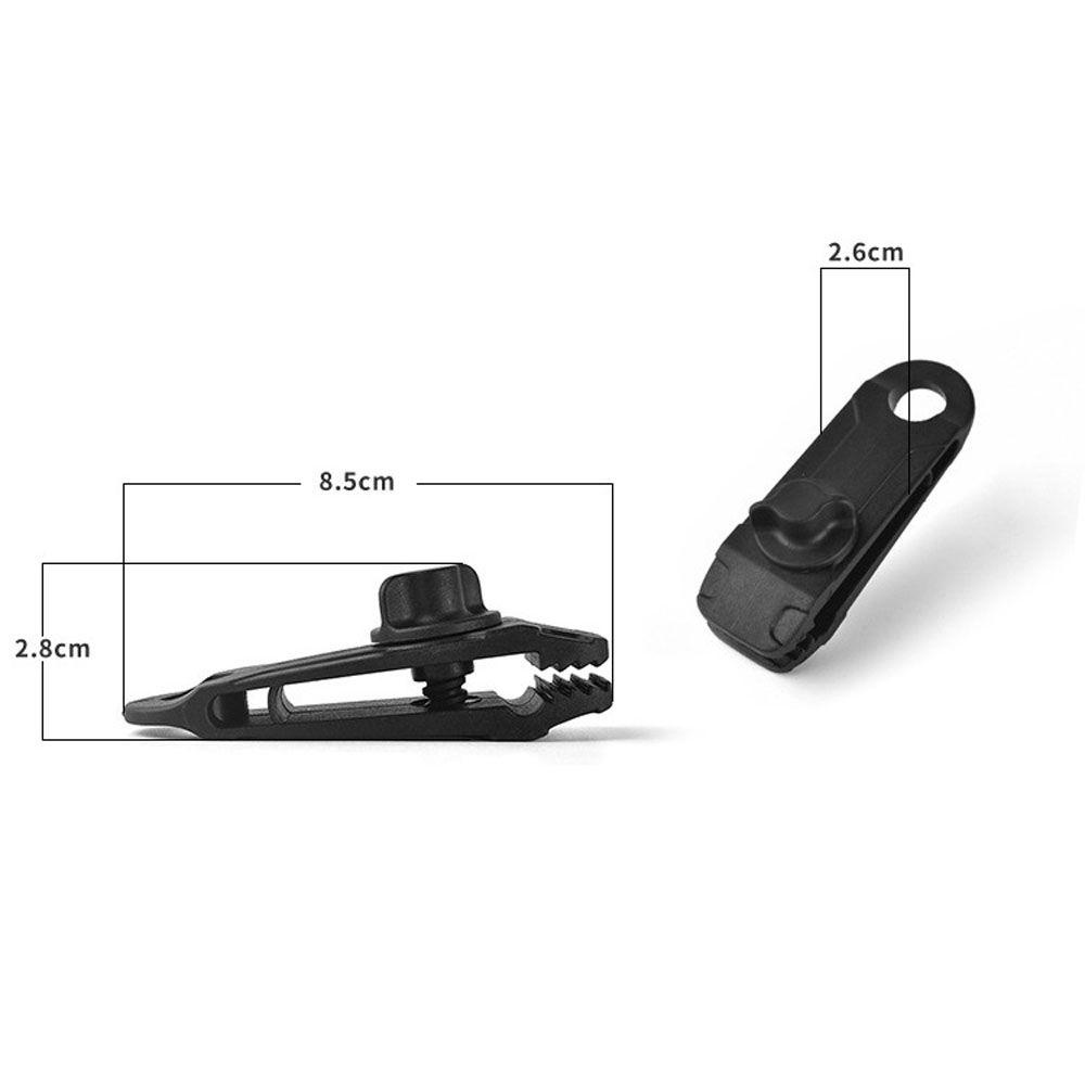 Kẹp Nhựa Cố Định Tấm Chắn Gió Có Thể Tái Sử Dụng