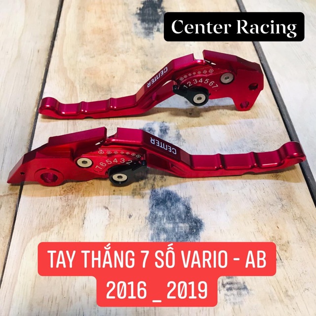 [ Poin CNC ] Tay thắng 7 số Xe Honda  Click ; Vario ; Air Blade 2016 - 2019 Cao Cấp [ Center Racing ] BBVN