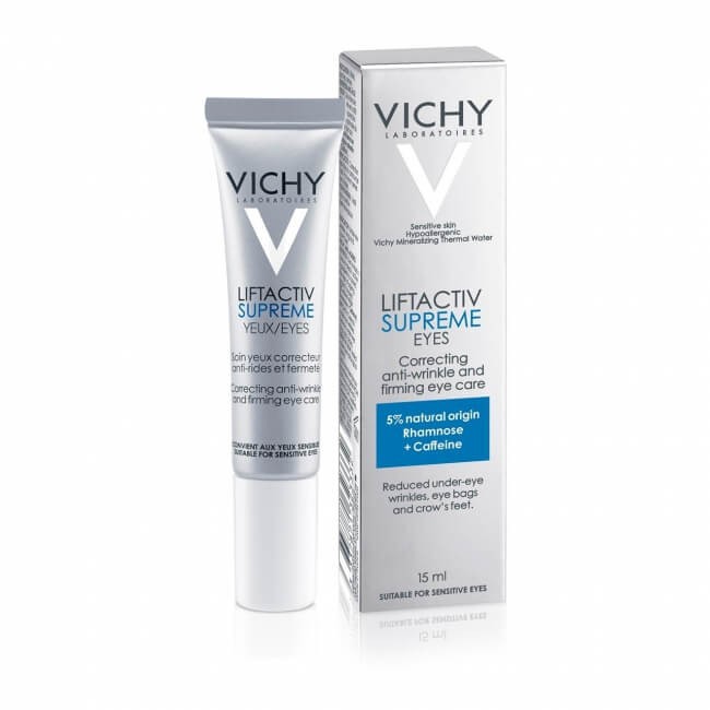 Vichy Chính Hãng- Kem Dưỡng Chống Nếp Nhăn Và Nâng Mí Mắt Liftactiv Eye Supreme Cream 15ML