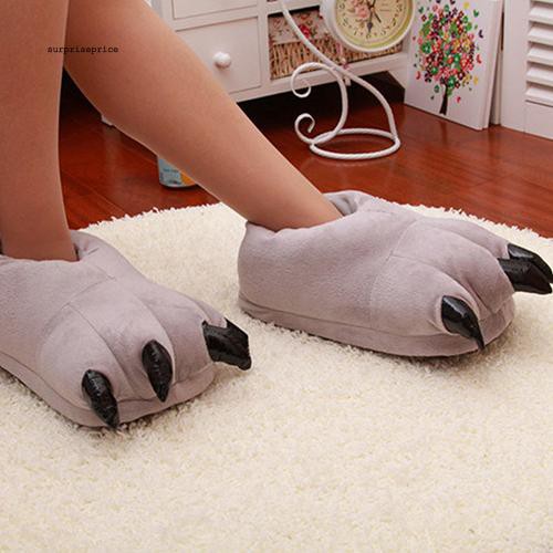Dép đi trong nhà hình móng vuốt động vật dễ thương
