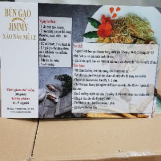 Bún gạo Jimmy