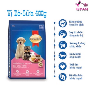 THỨC ĂN SMARTHEART PUPPY DÀNH CHO CHÓ BÉ-GÓI 400G