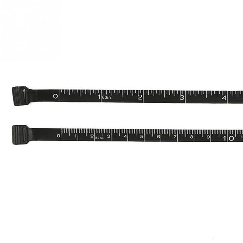 Thước Dây Hai Mặt Màu Đen 1.5m 60inch Mini Tiện Dụng