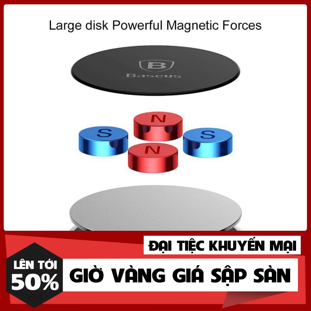 {HÀNG HOT} Bộ đế giữ điện thoại nam châm Baseus Bullet Magnetic LV363 dùng cho xe hơi | BigBuy360 - bigbuy360.vn