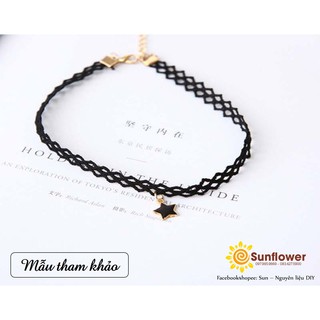 Ren đen làm choker - link 2 (từ 5-7)