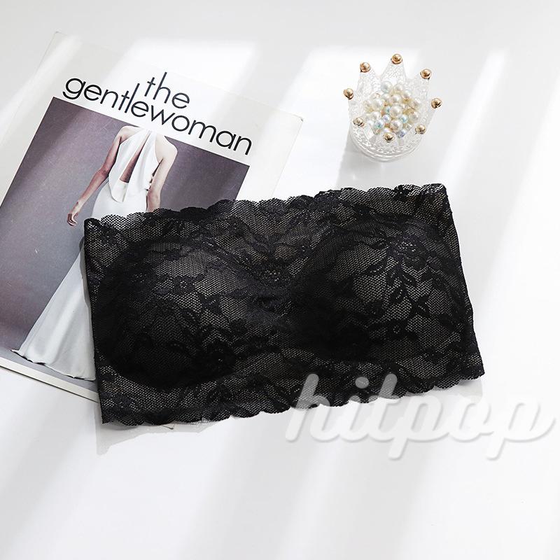 Áo Lót Ren Cổ Thuyền Không Đường May Quyến Rũ Dành Cho Nữ | BigBuy360 - bigbuy360.vn