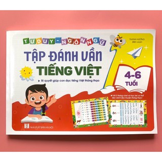 Bộ tập đánh vần tiếng việt chuẩn mới cho bé từ 4-6 tuổi