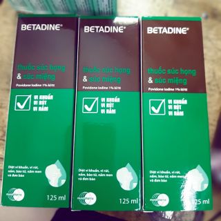 Nước súc miệng, kháng khuẩn