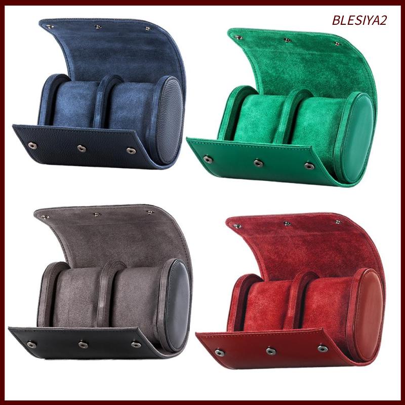 [Blesiya2] Hộp Đựng Đồng Hồ Cuộn Tròn Bằng Da PU Sắp Xếp Gọn Gàng Cho Ngày Của Mẹ