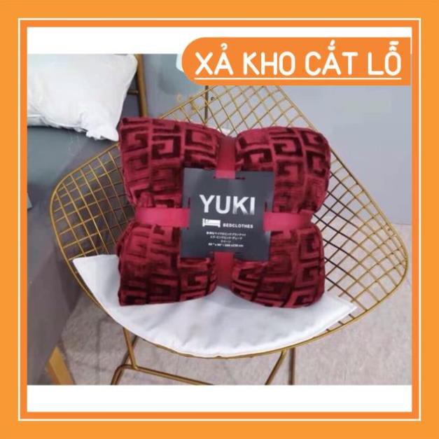 Chăn lông cừu xuất Nhật Yuki size 2mx2m3 sẵn hàng(Chọn màu thoải mái)