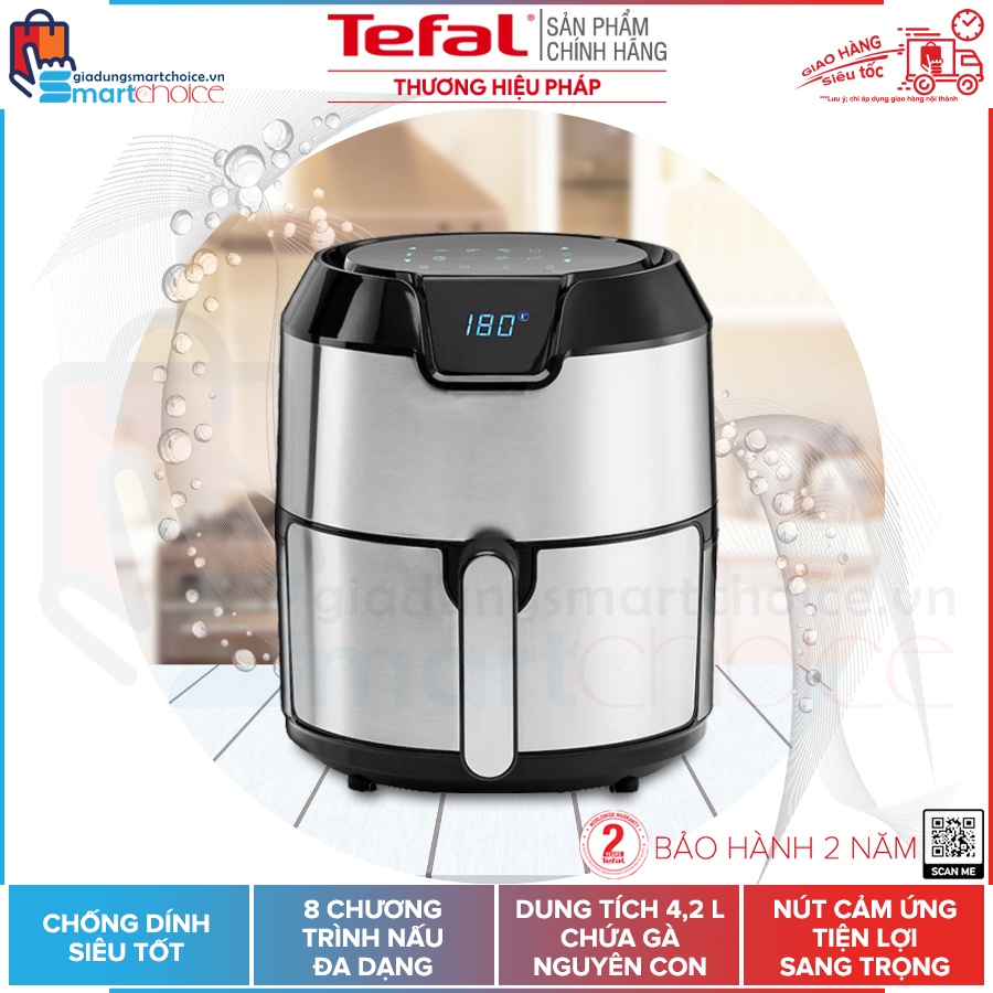 Nồi chiên không dầu Tefal EY401D15