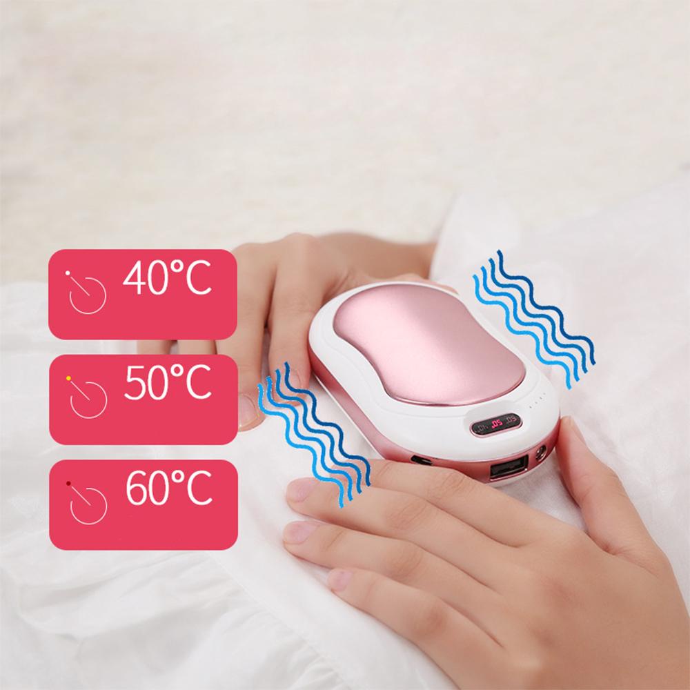Lò Sưởi Ấm Tay Mùa Đông 4 Trong 1 Cổng Sạc USB