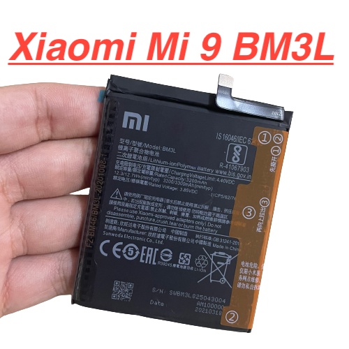 ✅ Pin Zin Chính Hãng Xiaomi Mi 9 Mã BM3L Dung Lượng 3300mah Battery Linh Kiện Thay Thế