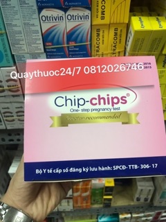 ✅QUE THỬ THAI CHIP-CHIPS (12 que)