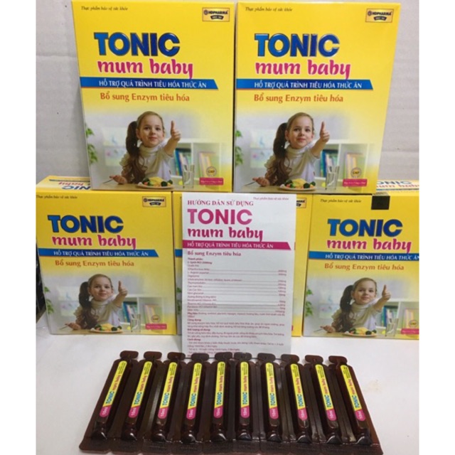 Tonic Mum Baby Hỗ trợ quá trình tiêu hoá thức ăn, bổ sung Enzym tiêu hoá