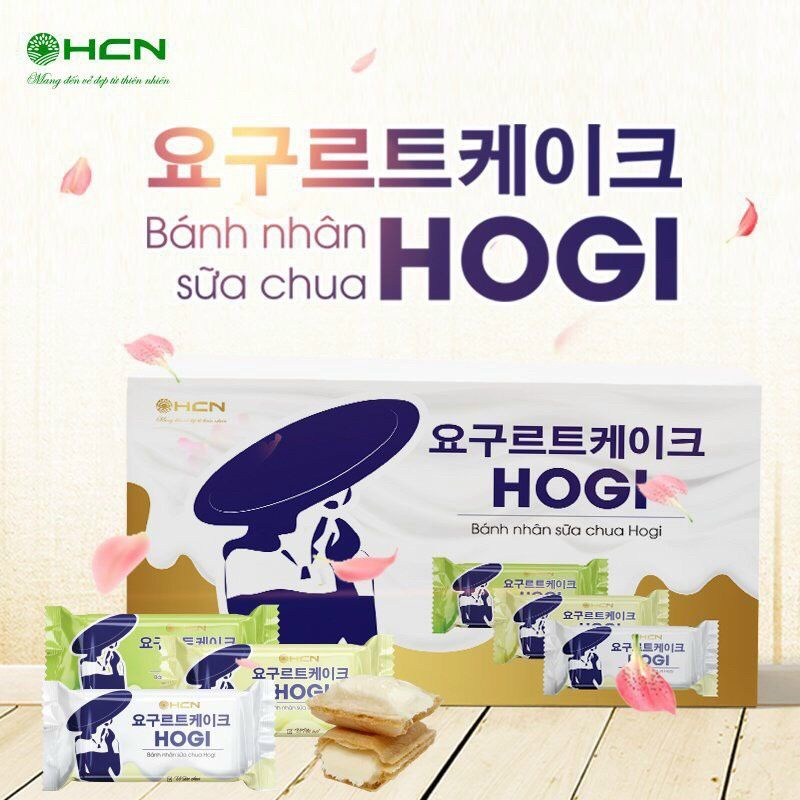 Bánh Sữa Chua HOGI 3 Vị Đặc biệt  - Sữa Chua - Phô Mai - Dưa Lưới