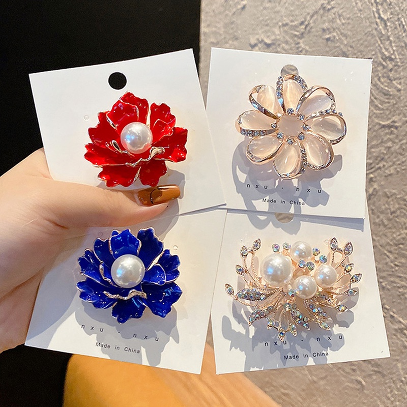 Ghim cài áo đính đá thời trang Hàn Quốc