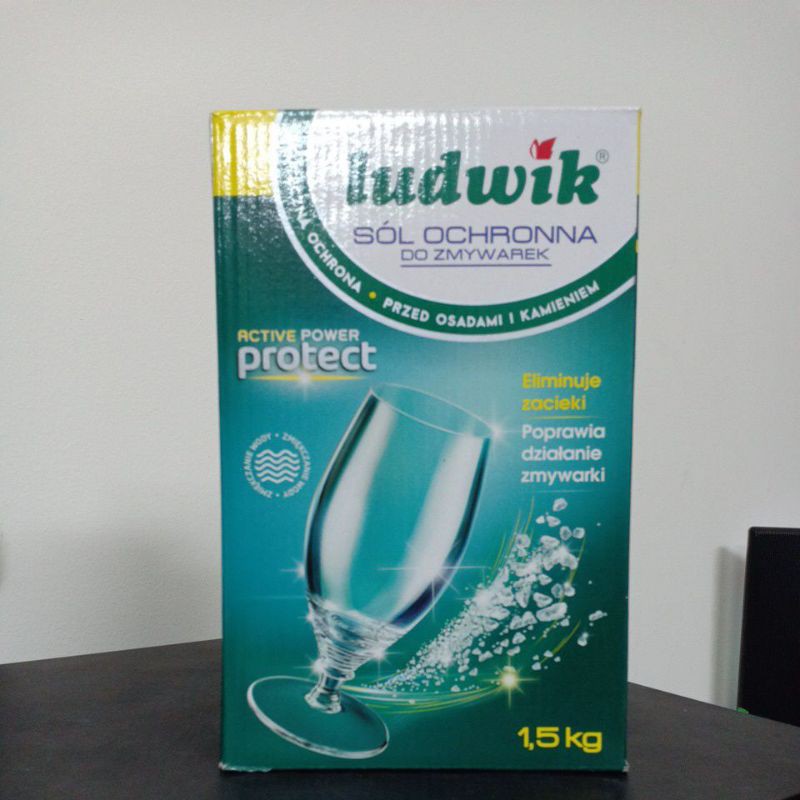 Muối rửa bát Ludwik 1.5 kg ( Muối làm mềm nước)