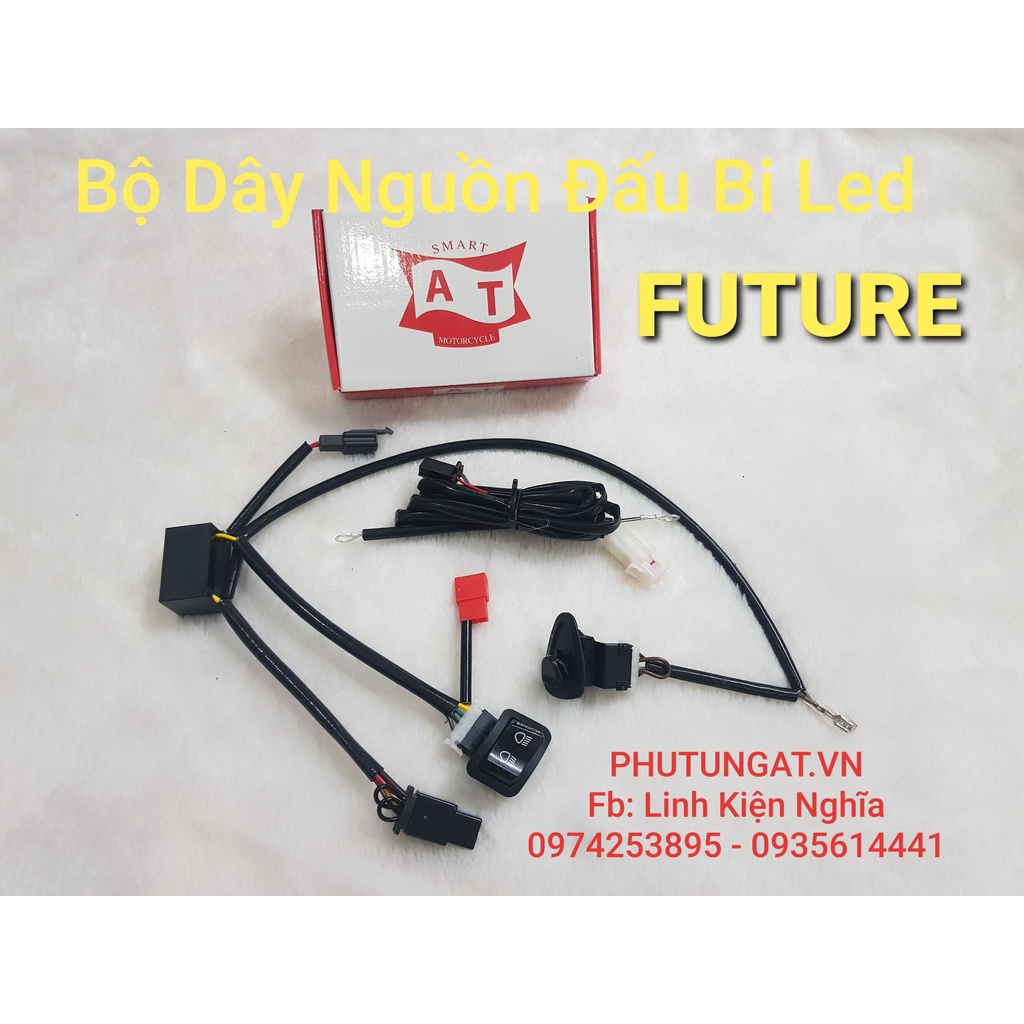 Mạch Đấu Bi Led đèn chính Bi TiTanblack cho xe Future 2020 mạch không tắt đèn chính