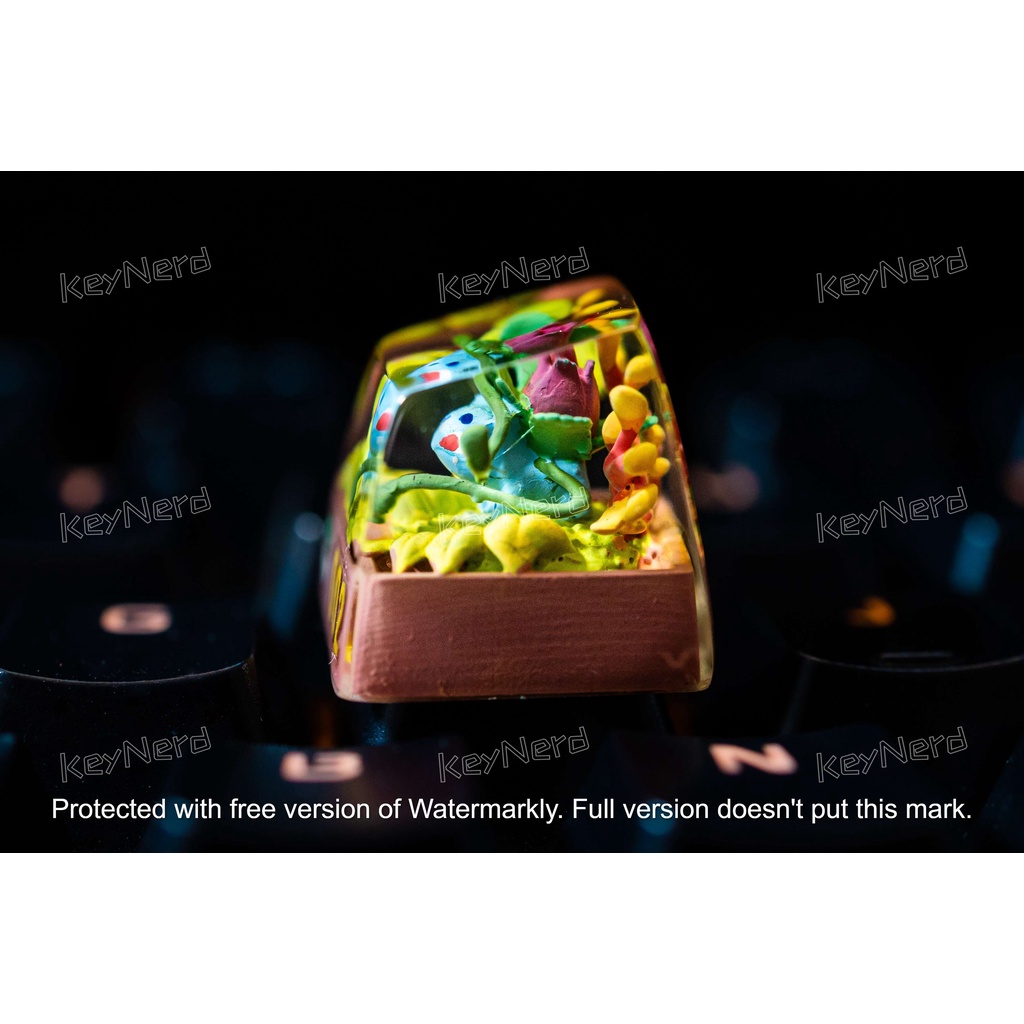Keycap resin pokemon - nút bàn phím cơ - artisan