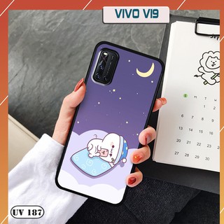 Ốp lưng nhám Vivo V19 in hình