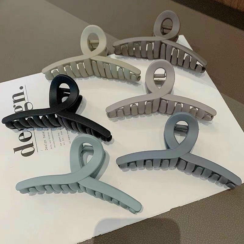 Kẹp tóc càng cua Hàn Quốc màu trong suốt  hot trend 2021  xinh xắn cho nữ