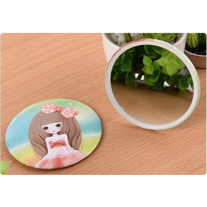 Gương mini dễ thương Hàn Quốc shopee. vn|mochi04