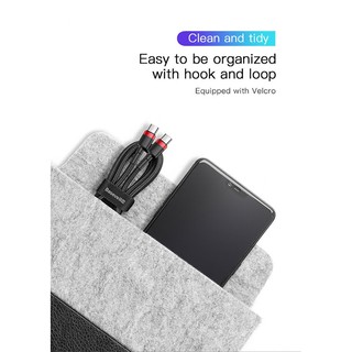 Cáp sạc nhanh Baseus Cafule C to C PD cho Smartphone/ Tablet / Type C (3A, 60W, Power Delivery, QC3.0)
