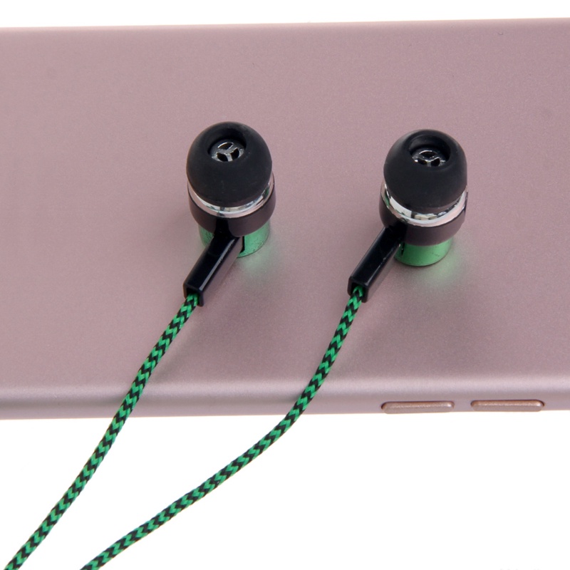 Tai Nghe Nhét Tai bonj 3.5mm Âm Thanh Stereo Sống Động Cho Điện Thoại MP3 / 4