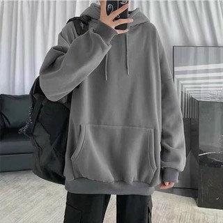 ÁO HOODIE BASIC XÁM