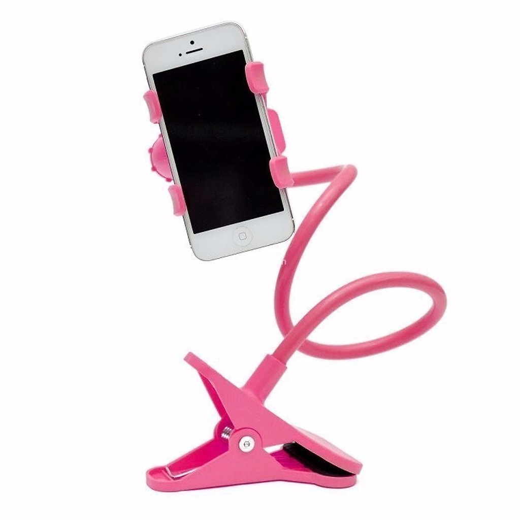 Đế kẹp điện thoại đuôi khỉ chân kẹp vững chắc, có thể kẹp vào thành bàn, thành giường, thành ghế ( Giao màu ngẫu nhiên ) | BigBuy360 - bigbuy360.vn