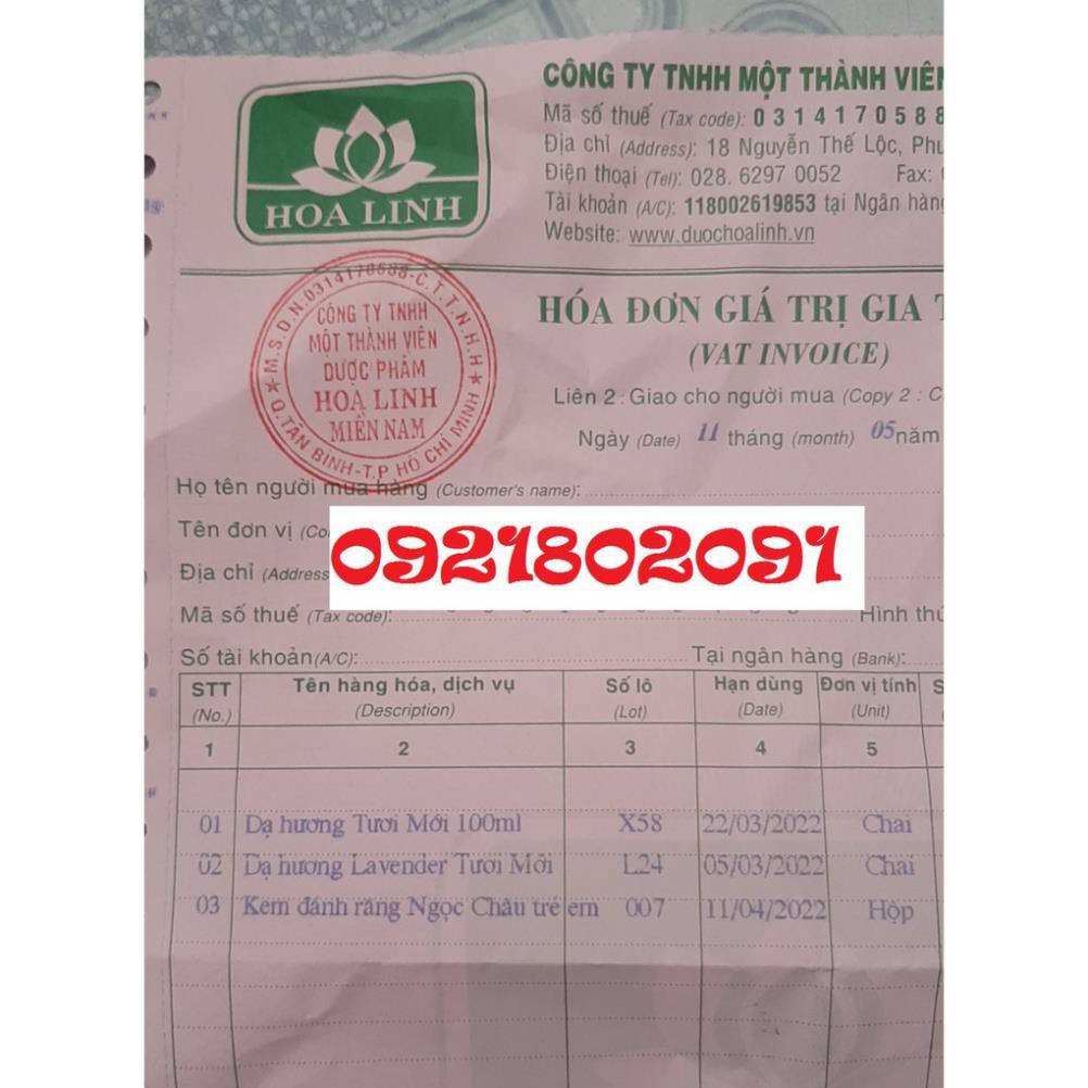 kem đánh răng trẻ em ngọc châu tube 70gr