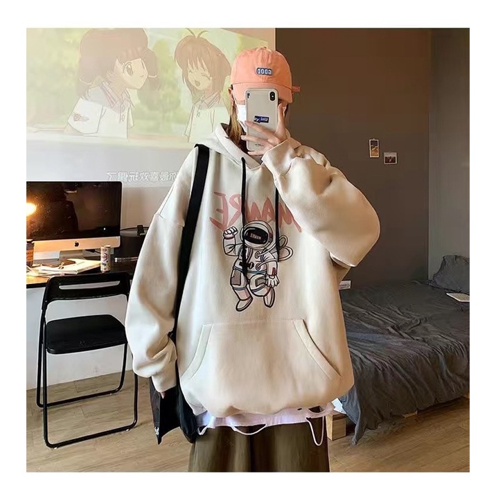 Áo Hoodie nam nữ unisex  , Áo nỉ bông có mũ có túi bụng dày dặn phom rộng  in hình 5D cực chất phong cách ulzzang | BigBuy360 - bigbuy360.vn